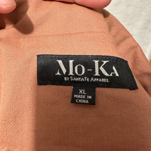 NWT Mo-Ka by Santa Fe Apparel clay colored jacket - Picture 4 of 7